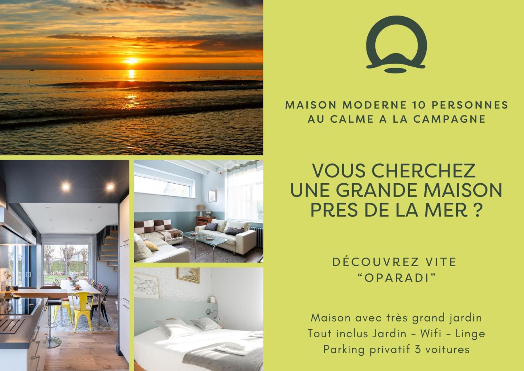Oparadi - Magnifique maison spacieuse et reposante Belle-et-Houllefort Extérieur photo